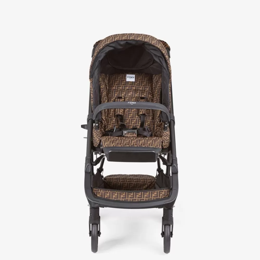 Passeggini E Accessori>Fendi Passeggino In Tessuto Ff