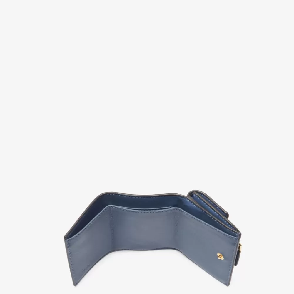 Portafogli>Fendi Portafoglio In Nappa Blu