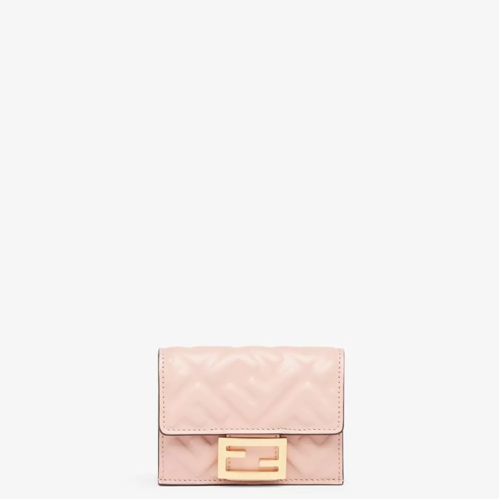 Portafogli>Fendi Portafoglio In Nappa Ff Rosa