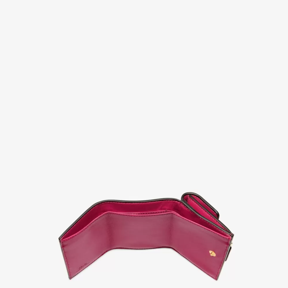Portafogli>Fendi Portafoglio In Nappa Fucsia