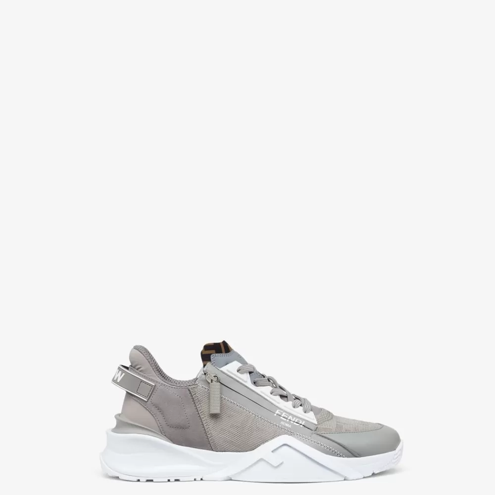 Sneakers>Fendi Running In Tessuto Grigio
