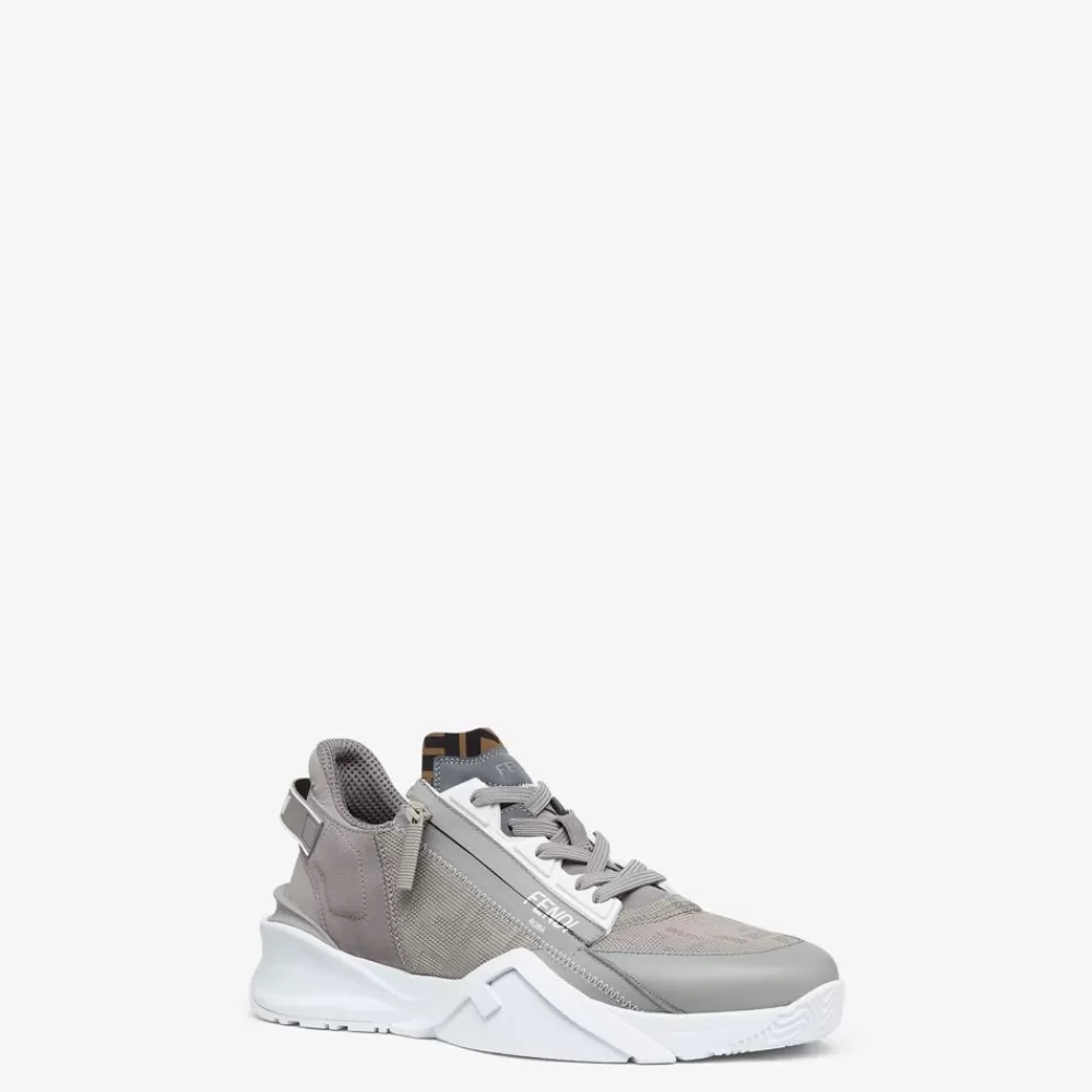 Sneakers>Fendi Running In Tessuto Grigio