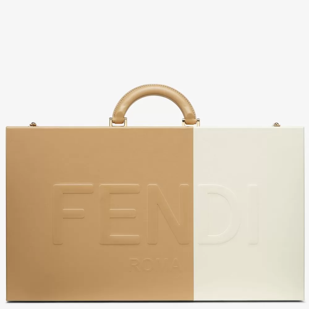 Tempo Libero>Fendi Scatola Mahjong In Legno Pequin