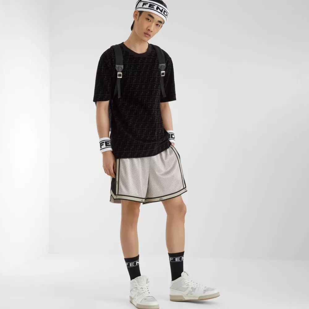 Viaggi E Lifestyle>Fendi Set Da Tennis In Spugna Bianca