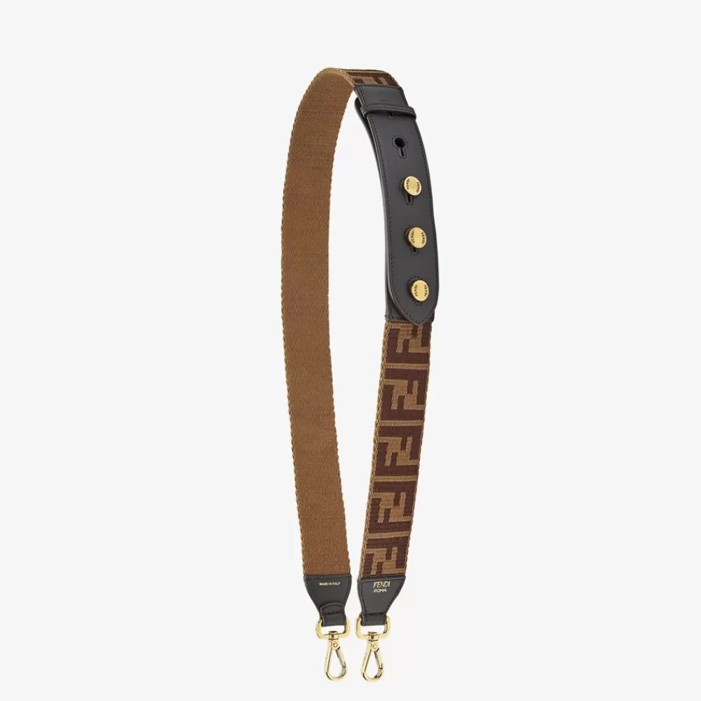 Tracolle E Accessori Per Borse>Fendi Tracolla In Tessuto