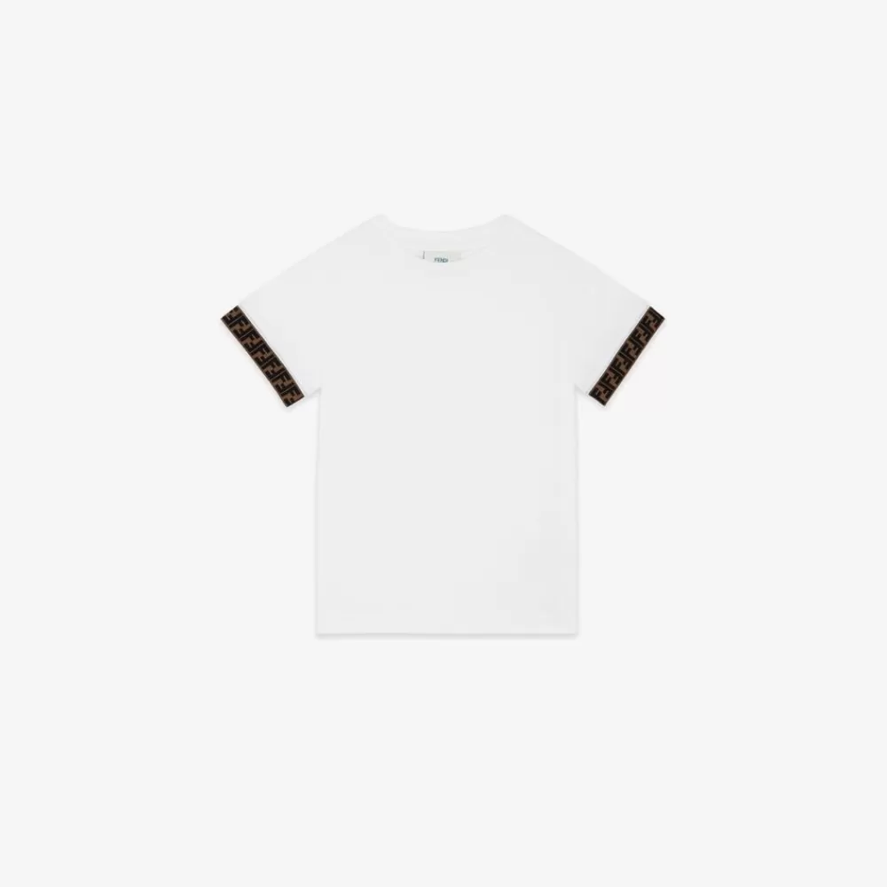 Abbigliamento>Fendi T-Shirt Junior In Jersey