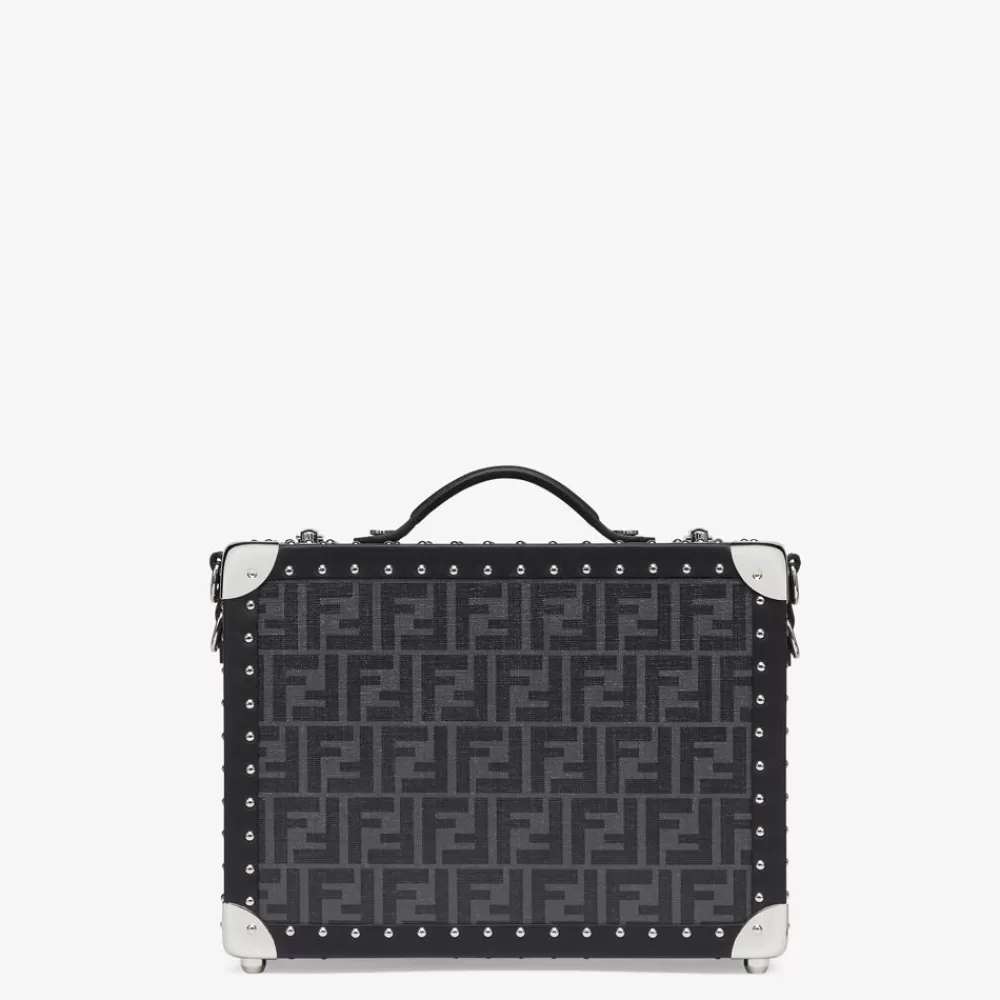 Viaggi>Fendi Valigia In Tessuto Nero