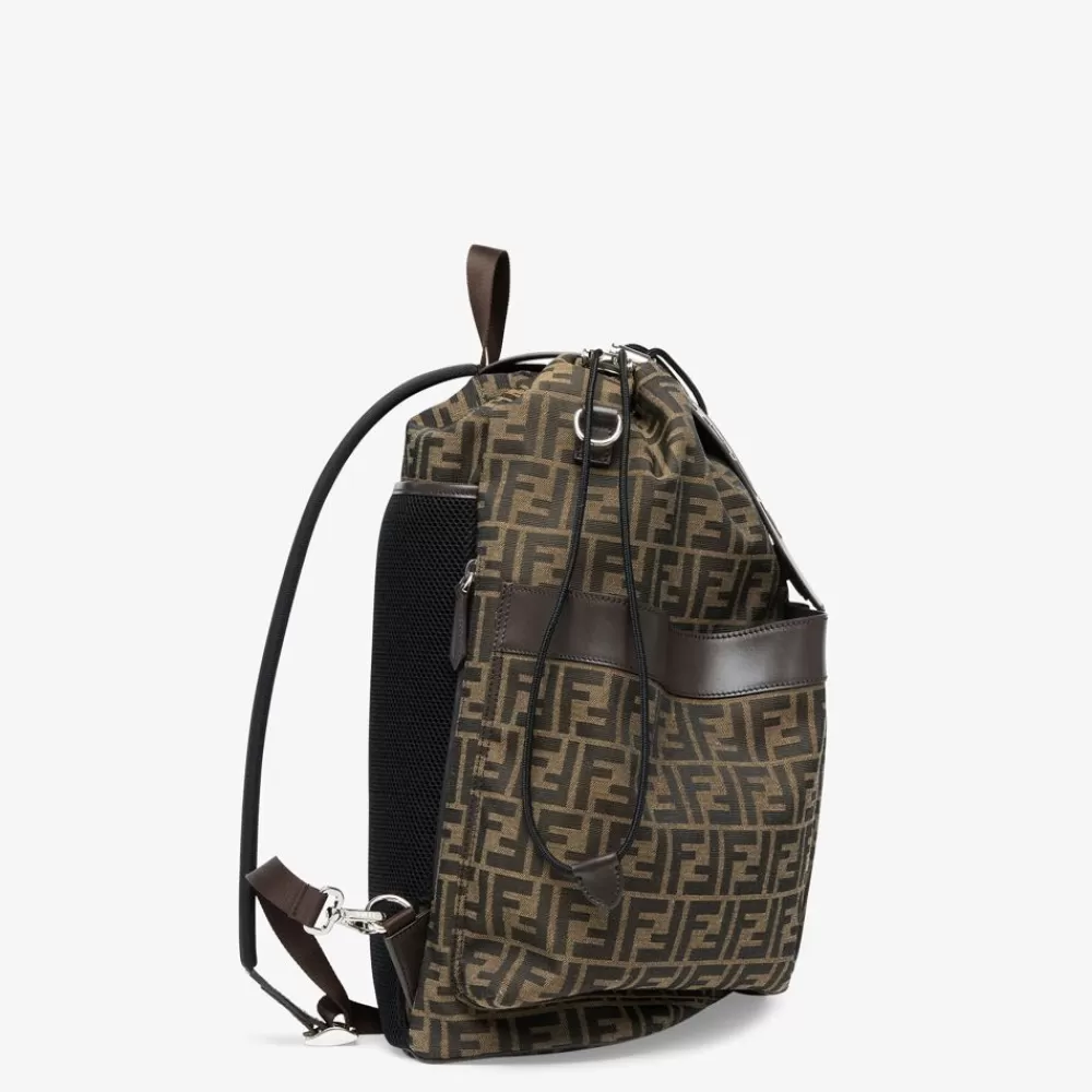 Viaggi>Fendi Zaino In Tessuto Jacquard Ff